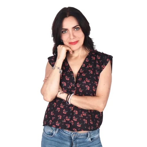Retrato de Alejandra Vidal, psicóloga clínica colegiada MP4610